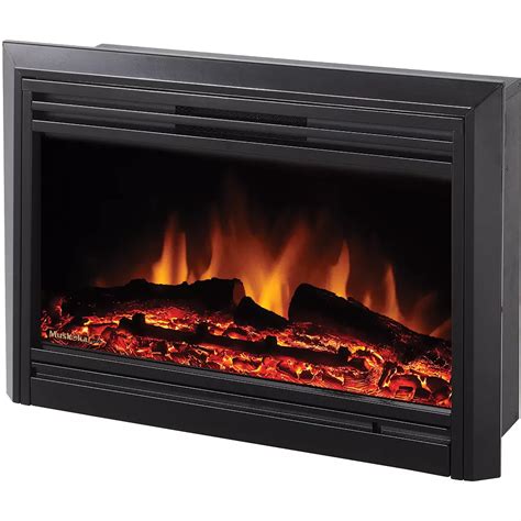 home depot electric fireplace inserts|More.